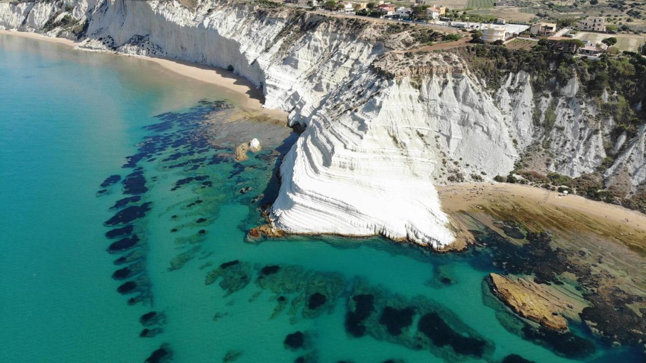 L'Aurora Scala Dei Turchi Apartamento Realmonte Exterior foto